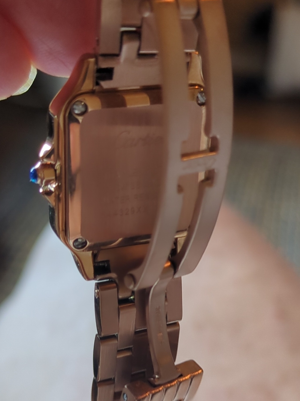 Ladies Elegant Rose Gold Bracelet Watch - Picture 4 of 5